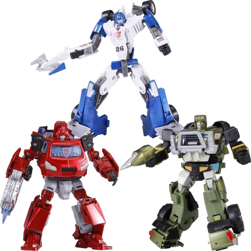 Transformers Henkei Autobot Specialists Mirage Hound Ironhide